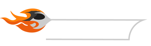 rocket city outdoors logo in white